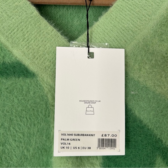 NWT House of Sunny Suburban Knit in Palm Green - Picture 6 of 8